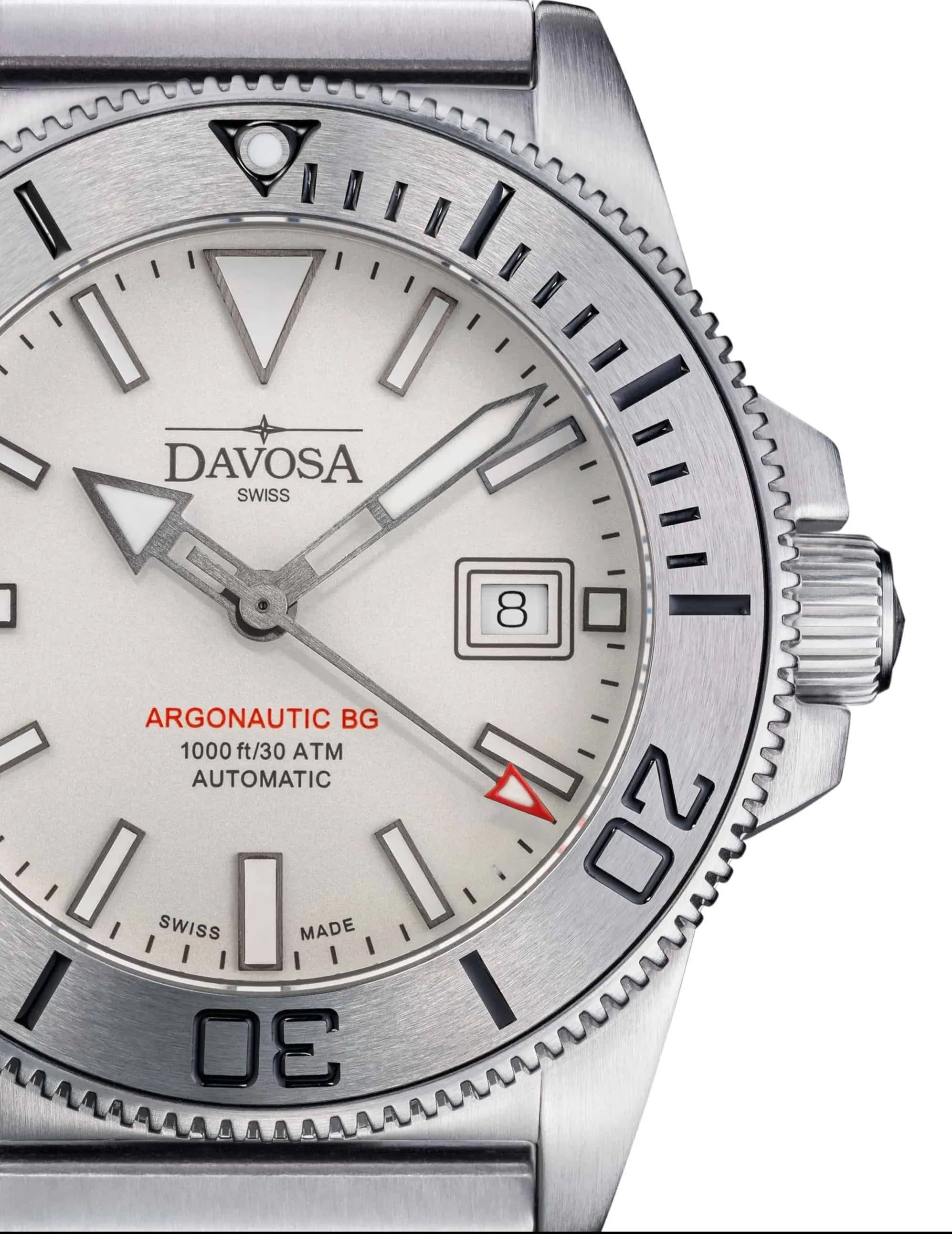 Argonautic BGBS Automatic 300m White Men's Diver Watch 16152811