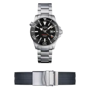 Argonautic Lumis BG Black 16152820   Rubber Strap Bundle