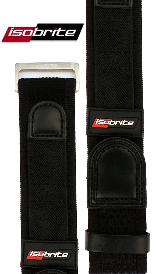 Armourlite IsoBright Signature Black Nylon and Velcro Band 22 mm, IVB100