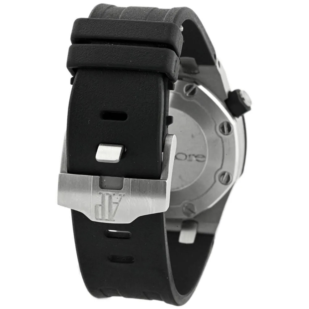 Audemars Piguet Mens Royal Oak Offshore Diver Stainless Steel 42mm Black Méga Tapisserie Stick Dial Watch Reference #: 15703ST.OO.A002CA.01