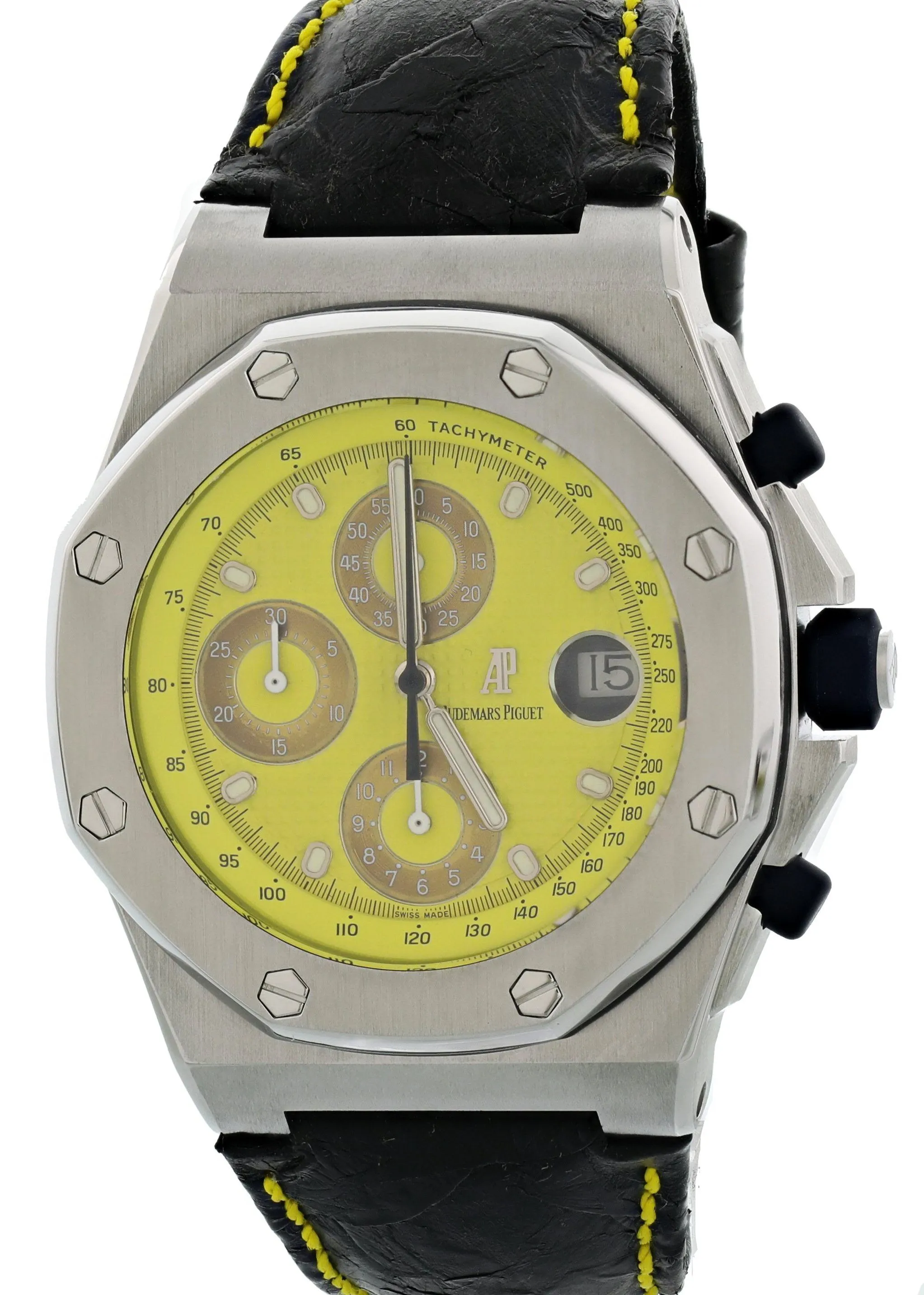 Audemars Piguet Royal Oak Offshore 25770ST.O.D009CR.02 "Yellow Themes" Mens Watch