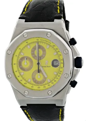 Audemars Piguet Royal Oak Offshore 25770ST.O.D009CR.02 "Yellow Themes" Mens Watch