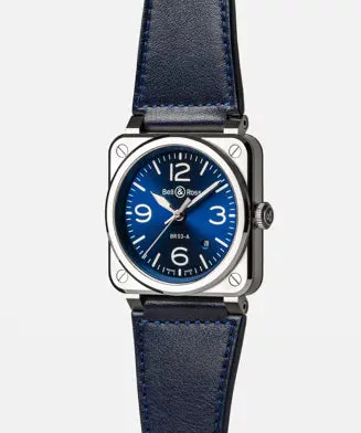 Bell & Ross Blue Steel BR03A-BLU-ST/SCA