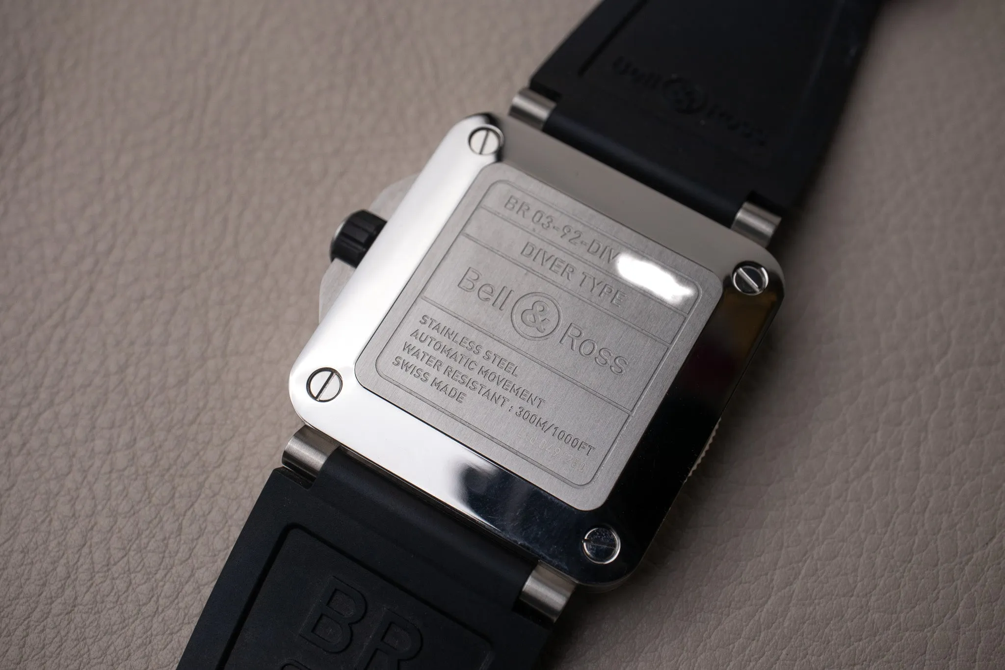 Bell & Ross BR 03-92 Diver Orange BR0392-D-O-ST/SRB