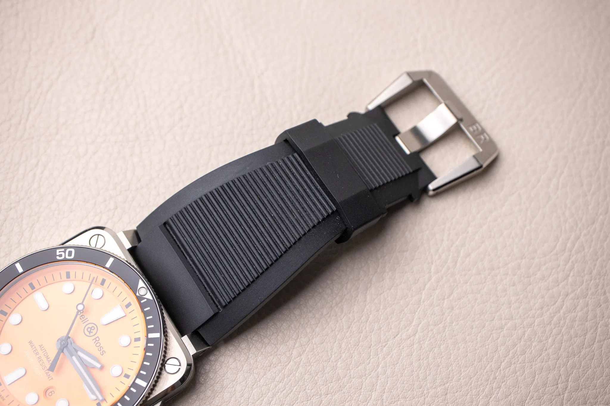 Bell & Ross BR 03-92 Diver Orange BR0392-D-O-ST/SRB