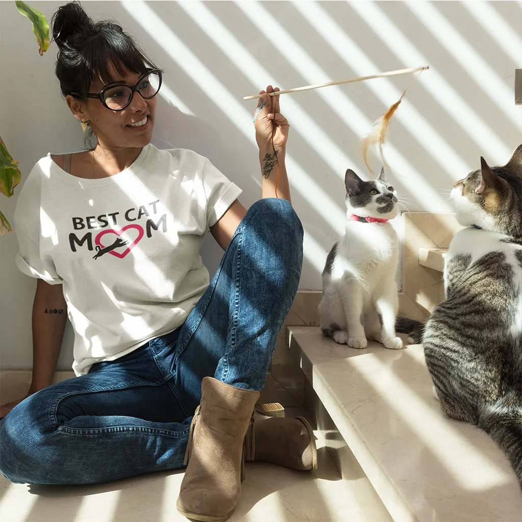Best Cat Mom - Pet Lovers T-Shirt