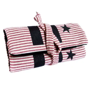 black stars & bars watch roll
