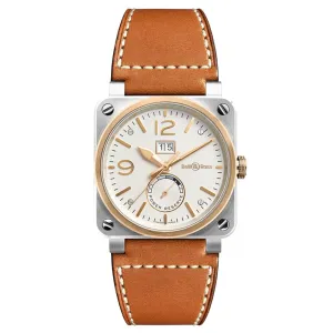 BR 03-90 STEEL & ROSE GOLD