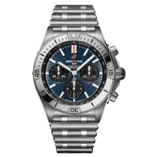 Breitling Chronomat B01 42 Steel with Blue Dial