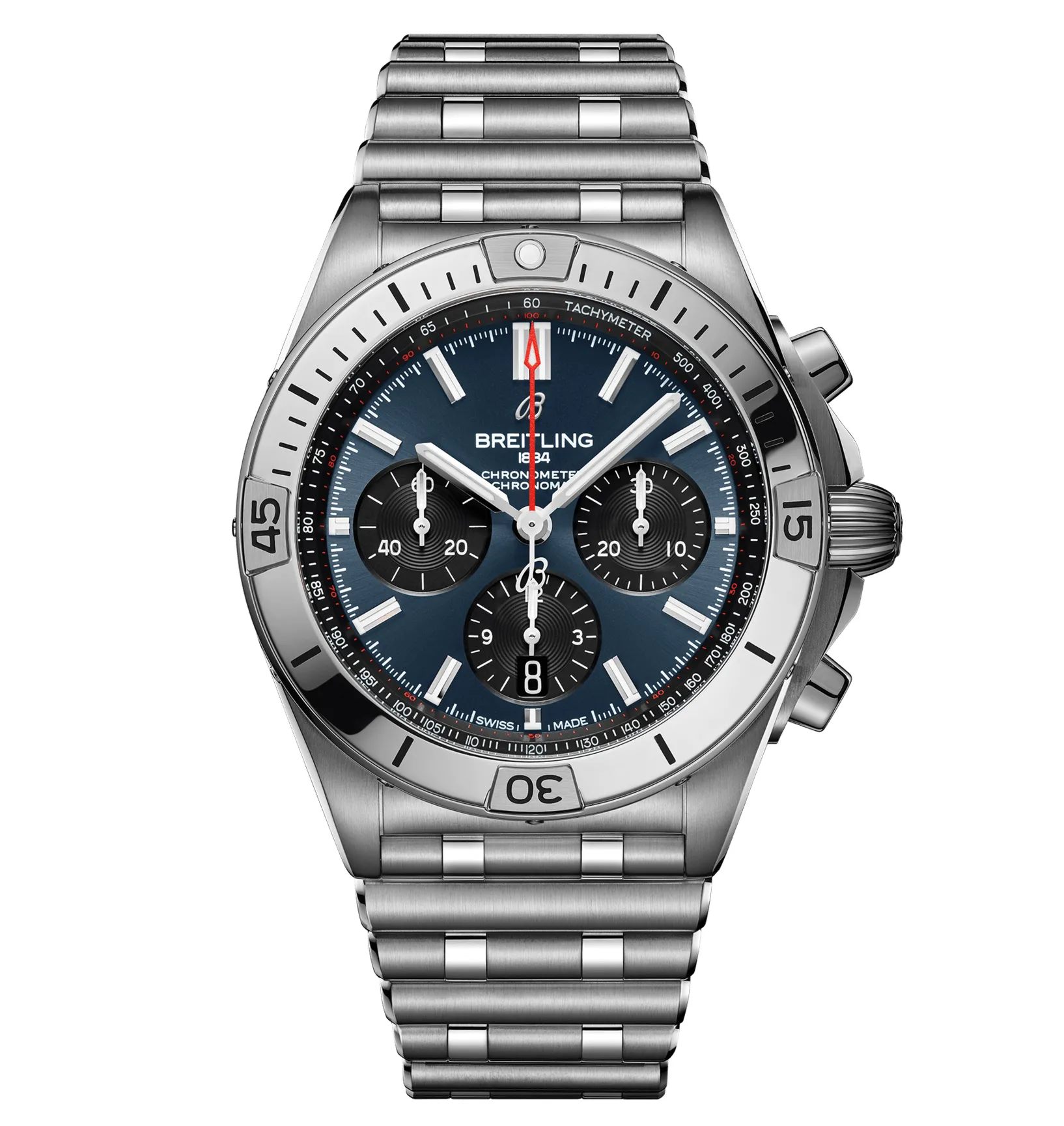 Breitling Chronomat B01 42 Steel with Blue Dial