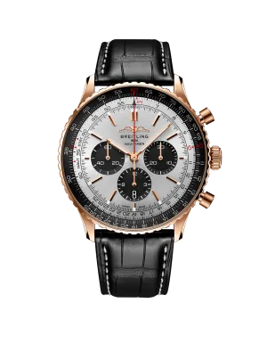 Breitling Navitimer B01 46mm Watch with Silver Dial