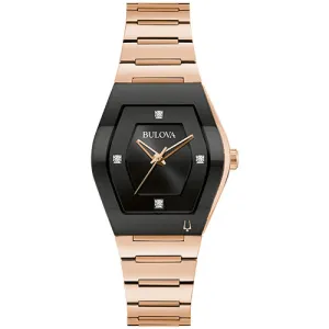 Bulova  Gemini Ladies Stainless Steel