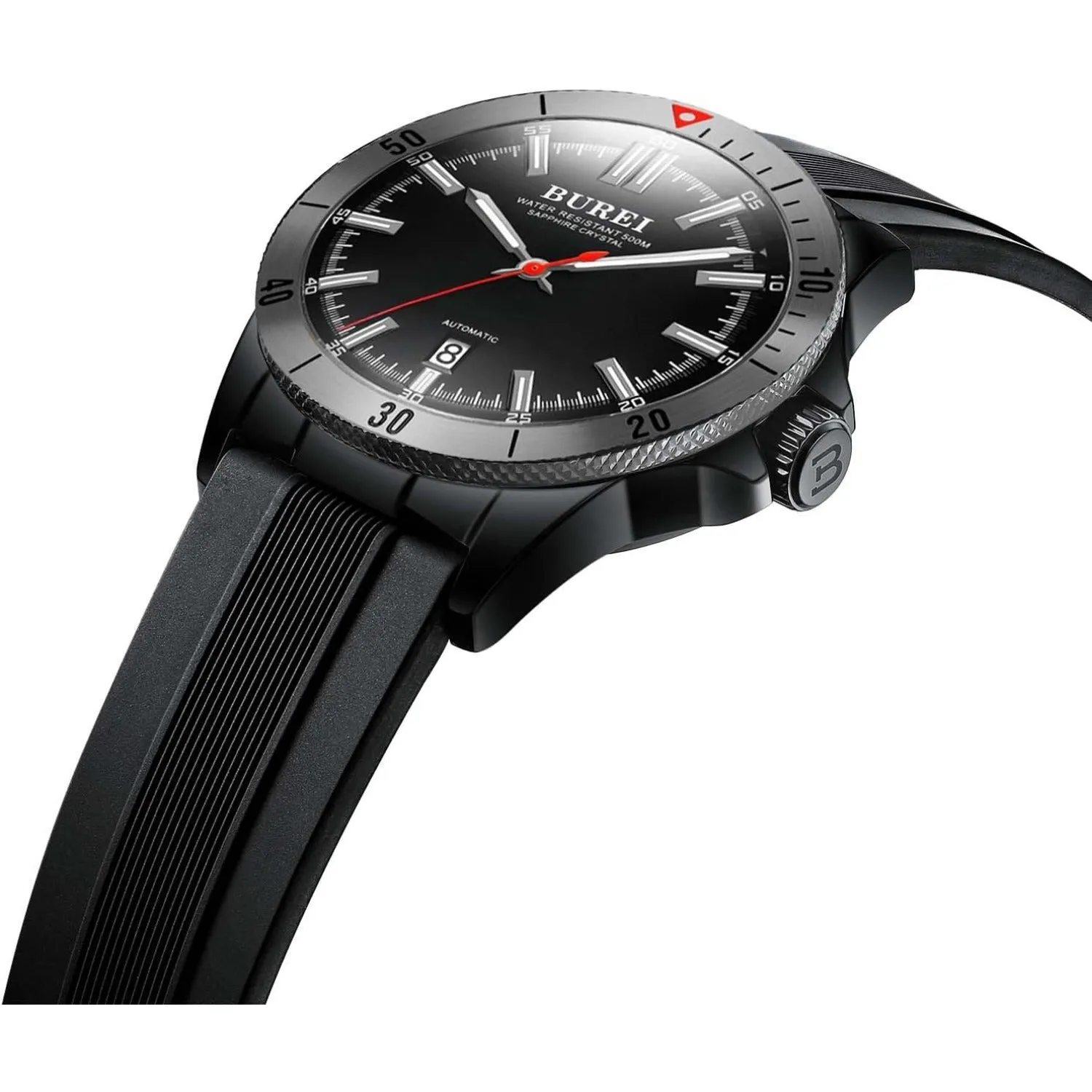 BUREI Diving Automatic Watch for Men,500M Waterproof Luxury Watches for Men,Gift for Men.