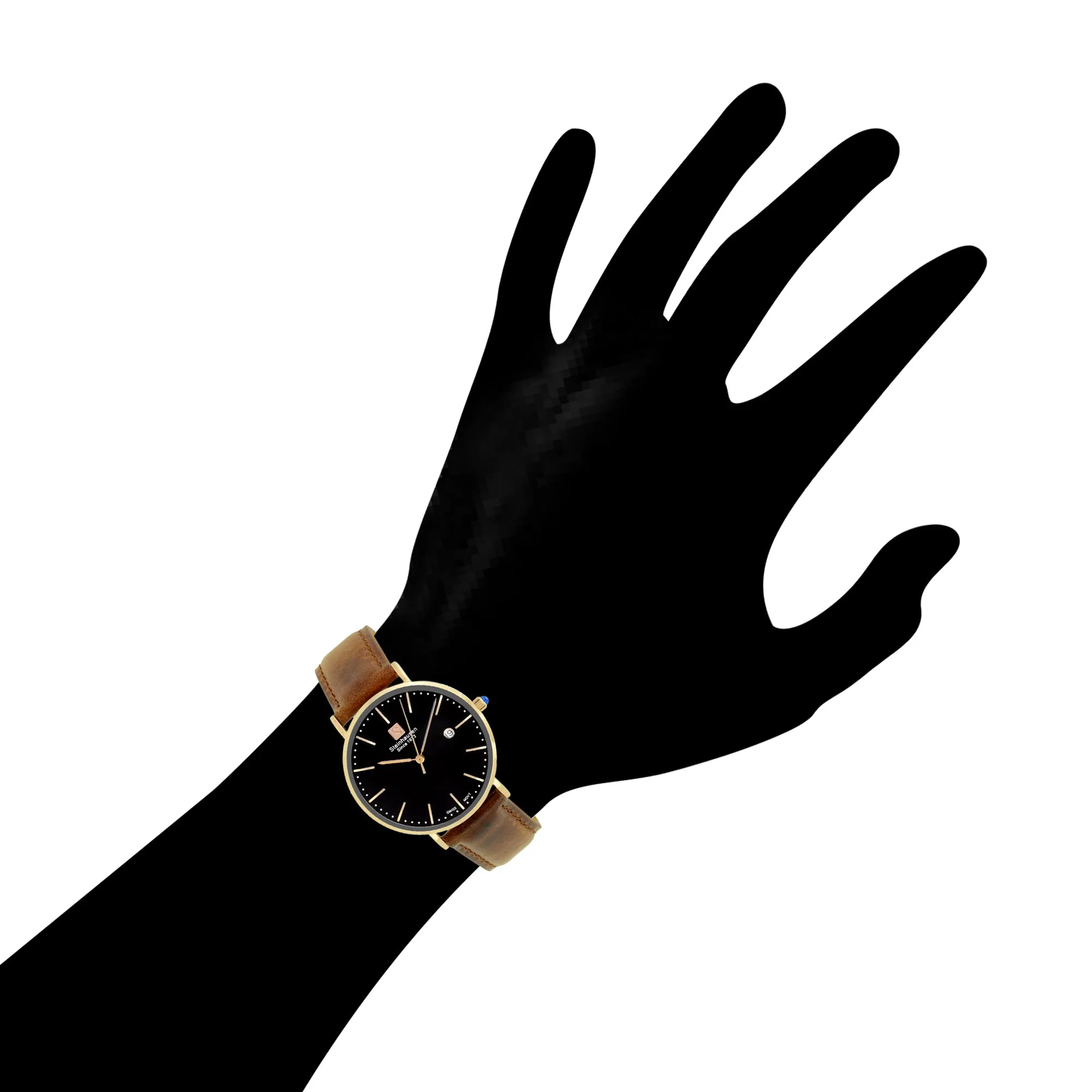 Burgdorf Collection Women - Rose Gold / Black / Brown