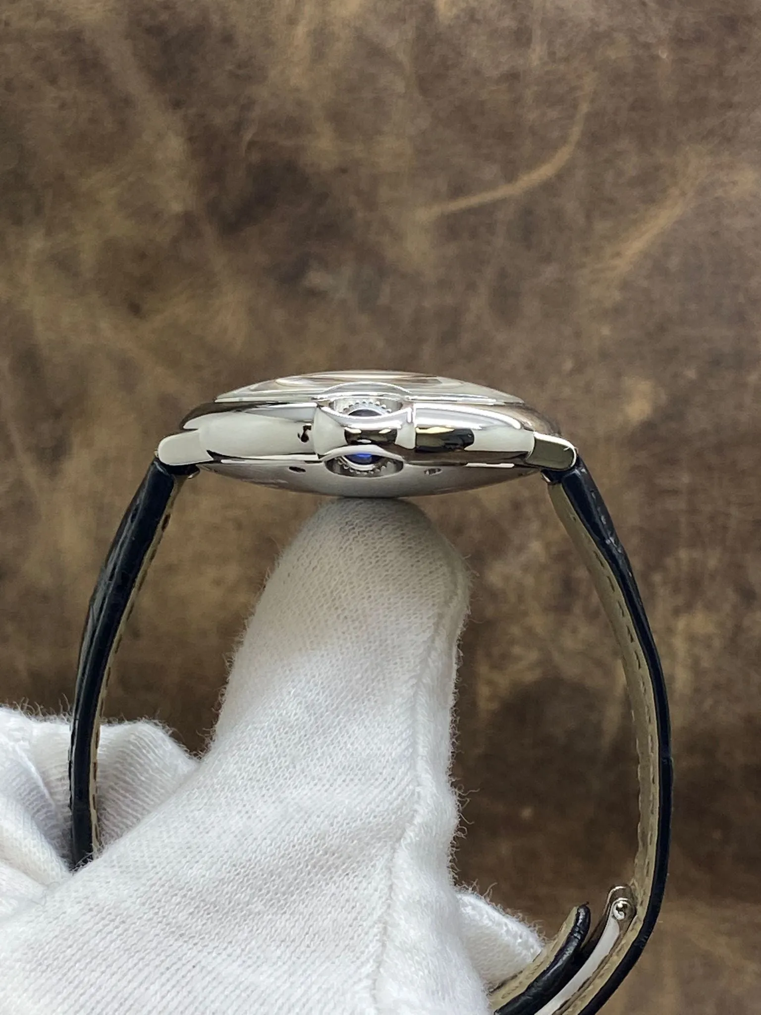 Cartier Ballon Bleu 36mm WSBB0028  Silver Dial Automatic Watch