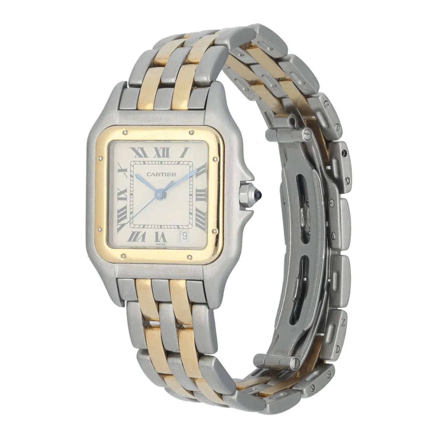 Cartier Panthere Midsize 187949 Two Row Ladies Watch