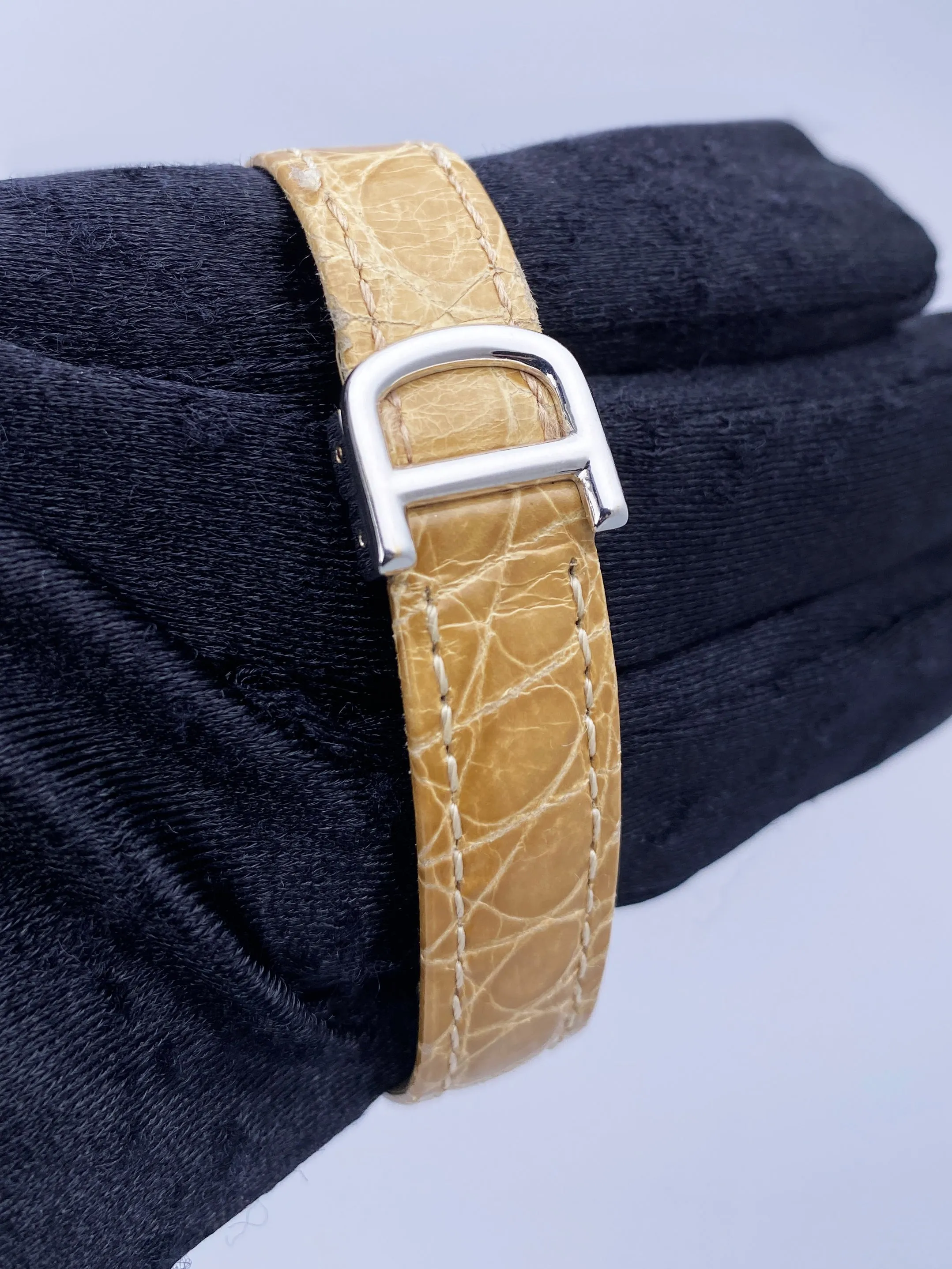Cartier Paris Ellipse 18K White Gold Ladies Watch