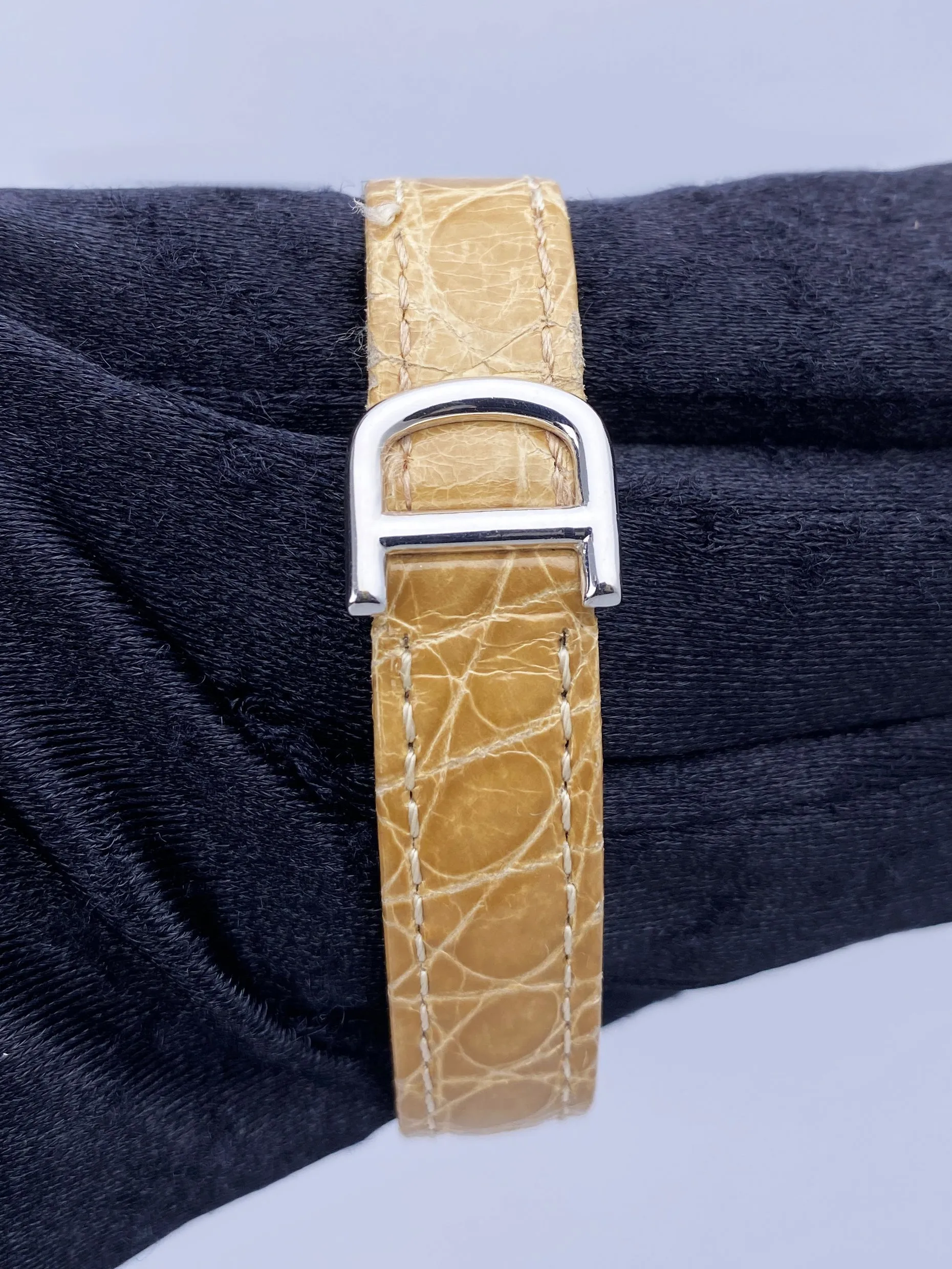 Cartier Paris Ellipse 18K White Gold Ladies Watch