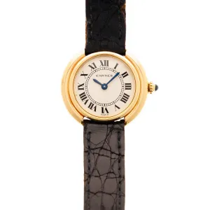 Cartier Yellow Gold Mechanical Paris Vendome