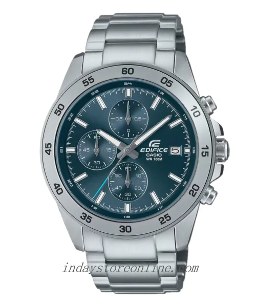 Casio Edifice Men's Watch EFR-526D-2A Stainless Steel Band Mineral Glass
