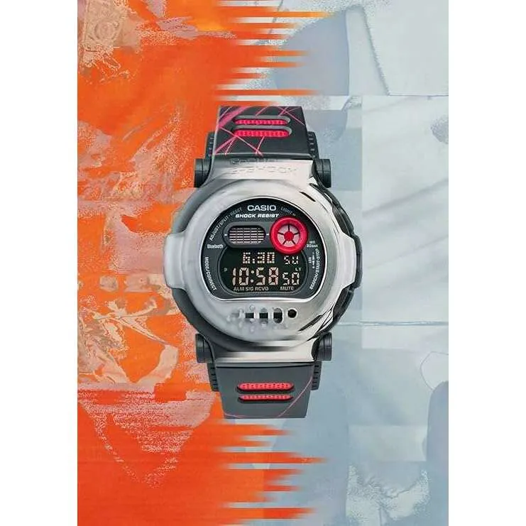 CASIO G-SHOCK BLUETOOTH INTERCHANGEABLE BEZEL DIGITAL BLACK MEN WATCH G-B001MVA-1JR