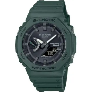 CASIO G-SHOCK BLUETOOTH SOLAR GREEN ANALOG DIGITAL MEN WATCH GA-B2100-3AJF