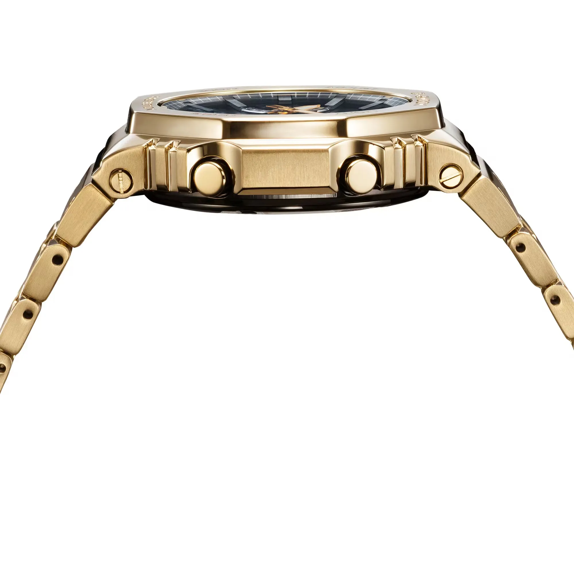 Casio G-Shock Full Metal Gold Steel Solar Bluetooth 2100 CasiOak GMB2100GD-9A