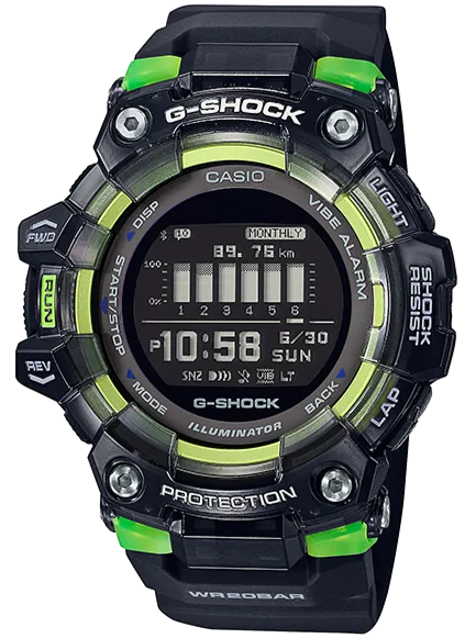 Casio G-Shock G-Squad Smartphone Link Bluetooth Skeleton GBD-100SM-1