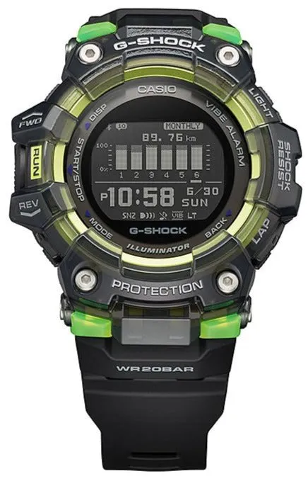 Casio G-Shock G-Squad Smartphone Link Bluetooth Skeleton GBD-100SM-1