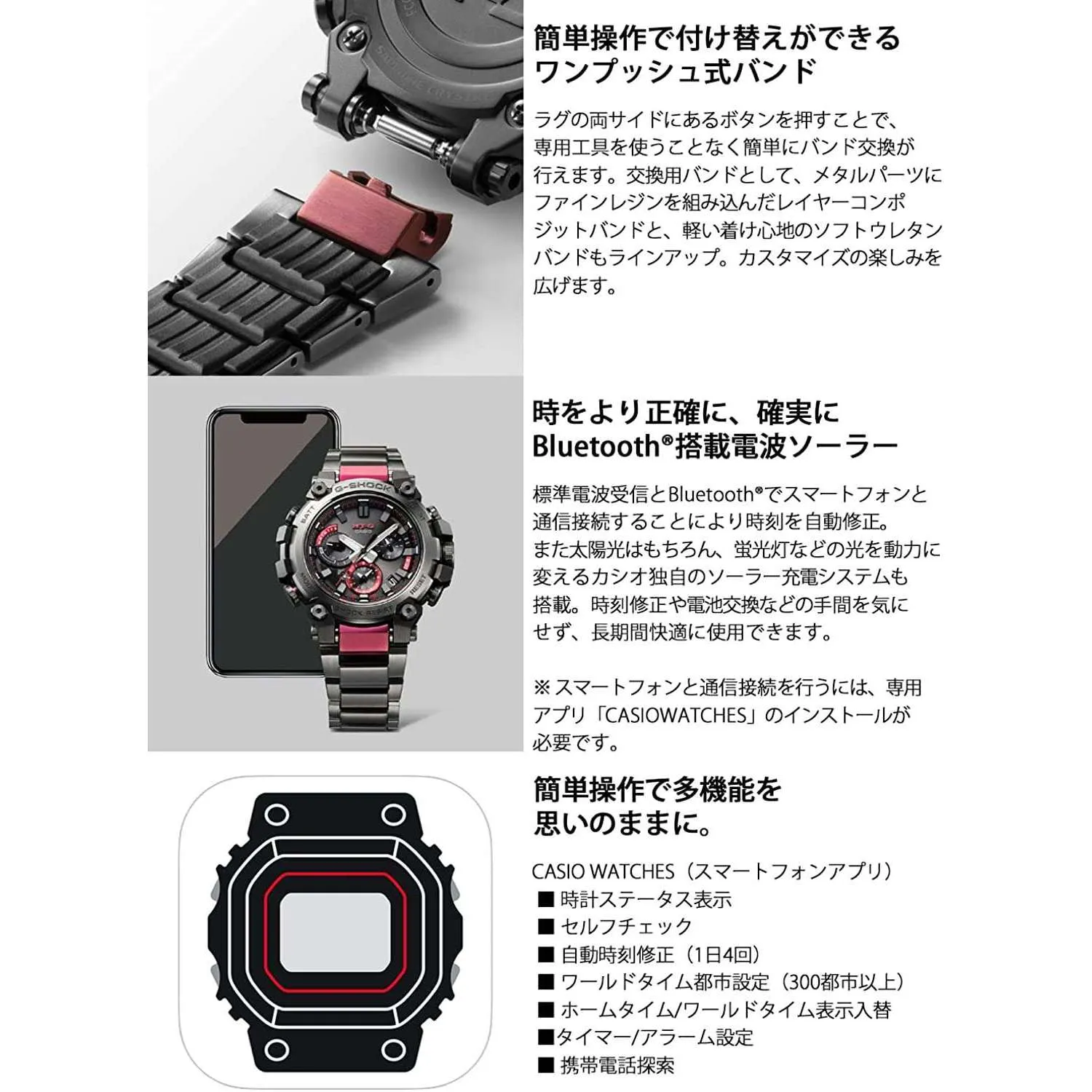 CASIO G-SHOCK MT-G JDM MEN WATCH MTG-B3000BD-1AJF