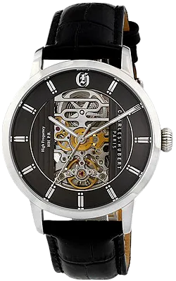 Charles-Hubert Paris High Frequency 21 jewel Automatic Watch, Stainless Steel with Gray Dial, XWA6023