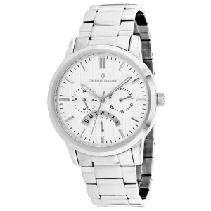 Christian Van Sant Men's Alden Silver Dial Watch - CV0320