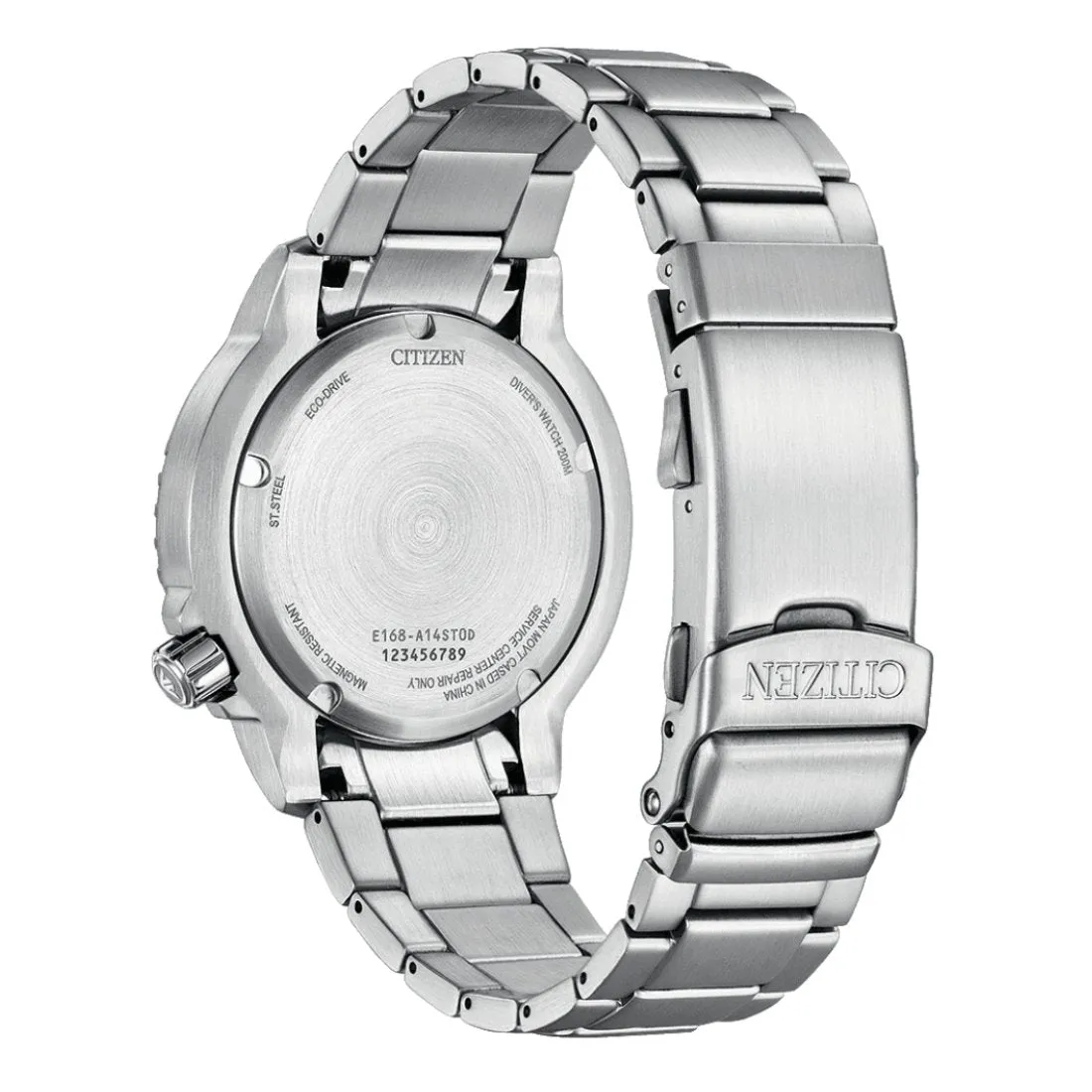 Citizen BN0167-50H BN0167-50 Promaster Eco-Drive Gray Dial Diving Watch