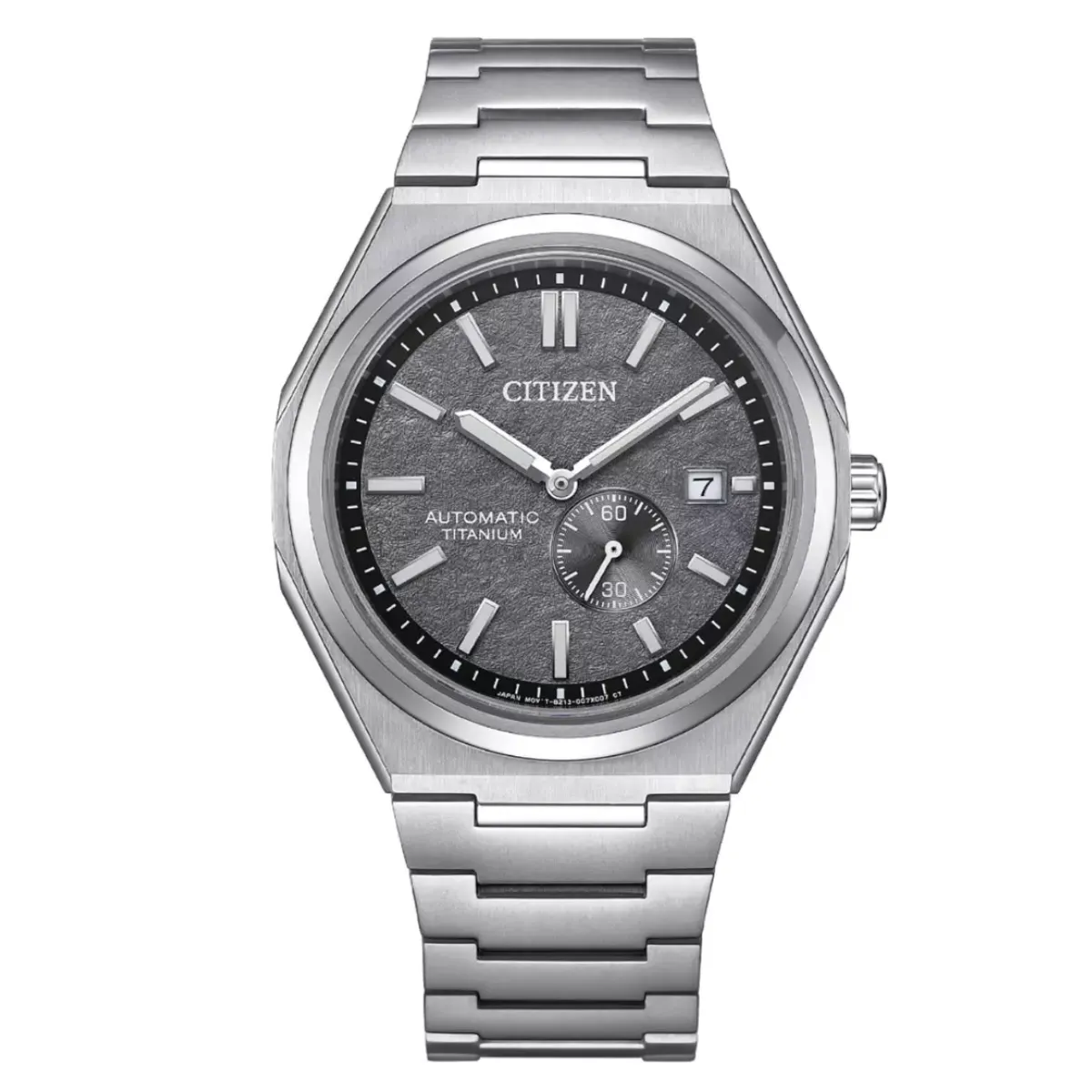 Citizen NJ0180-80H NJ0180-80 Series Super Titanium Zenshin Tsuyosa Gray Dial Mens Watch