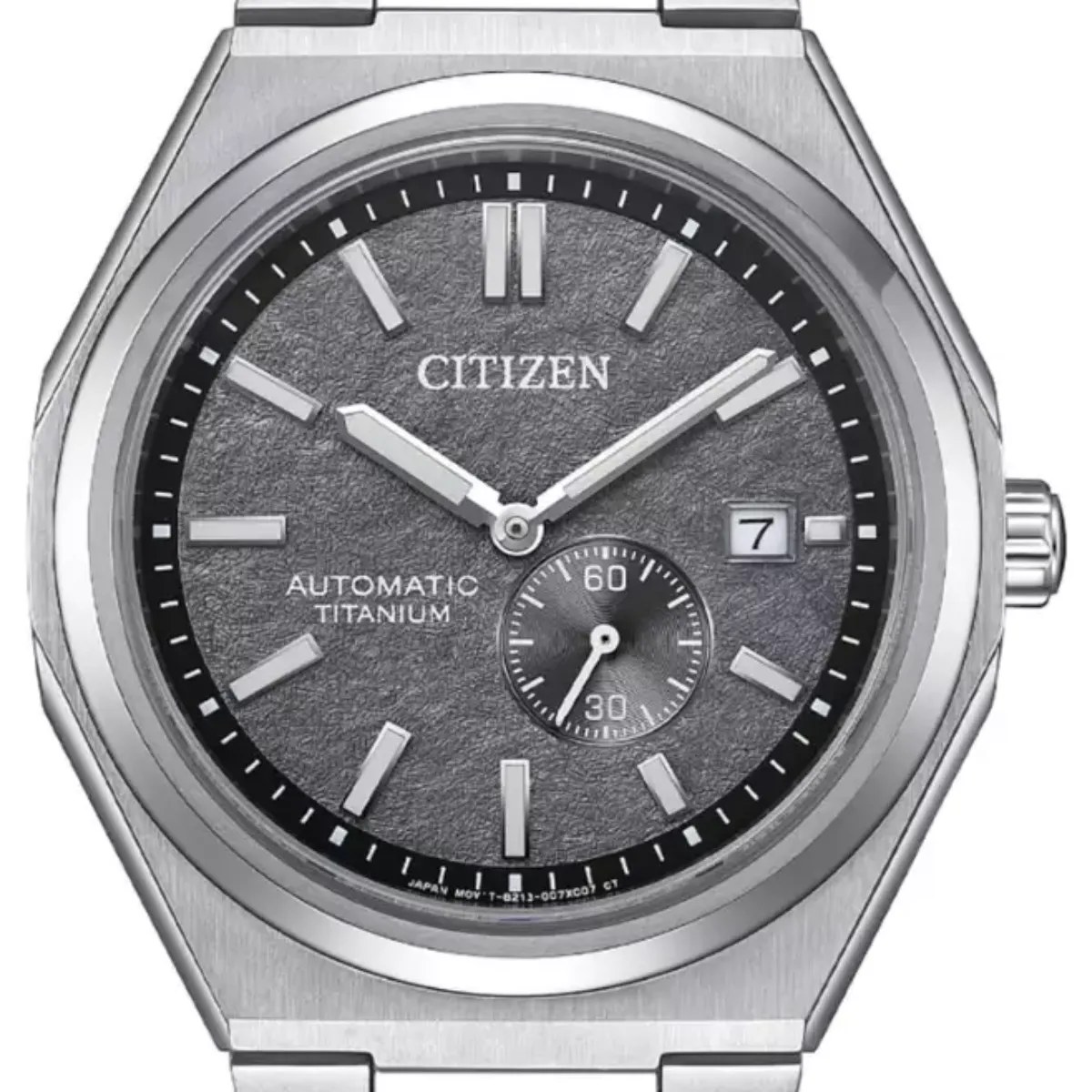 Citizen NJ0180-80H NJ0180-80 Series Super Titanium Zenshin Tsuyosa Gray Dial Mens Watch
