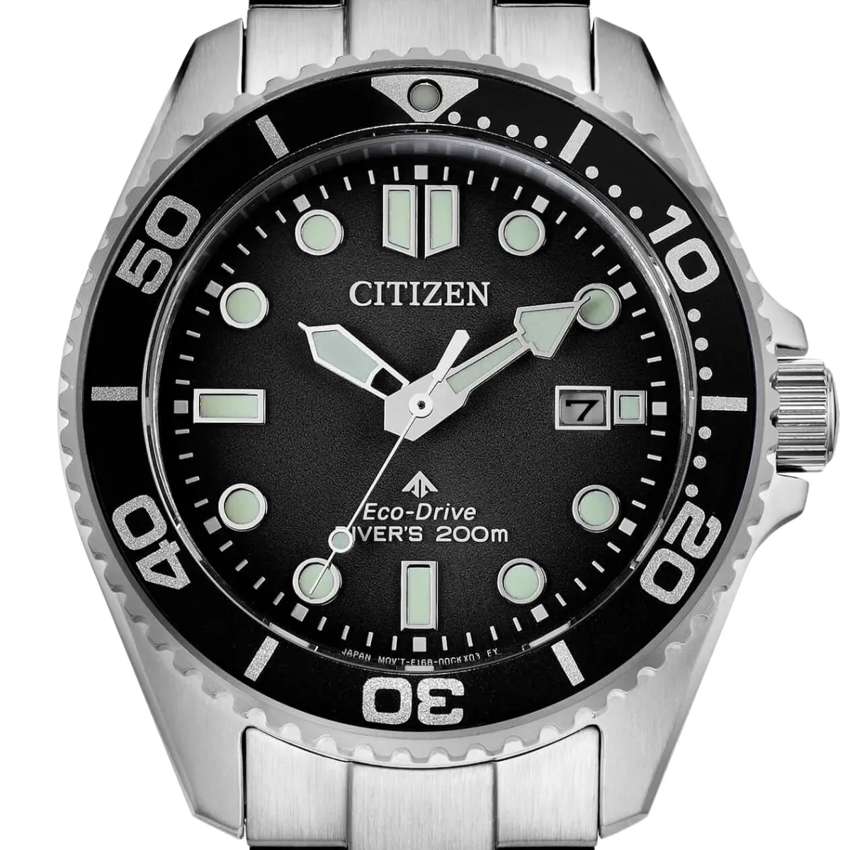 Citizen Promaster BN0261-51E BN0261 Marine Eco-Drive Black Dial Divers 200m Watch