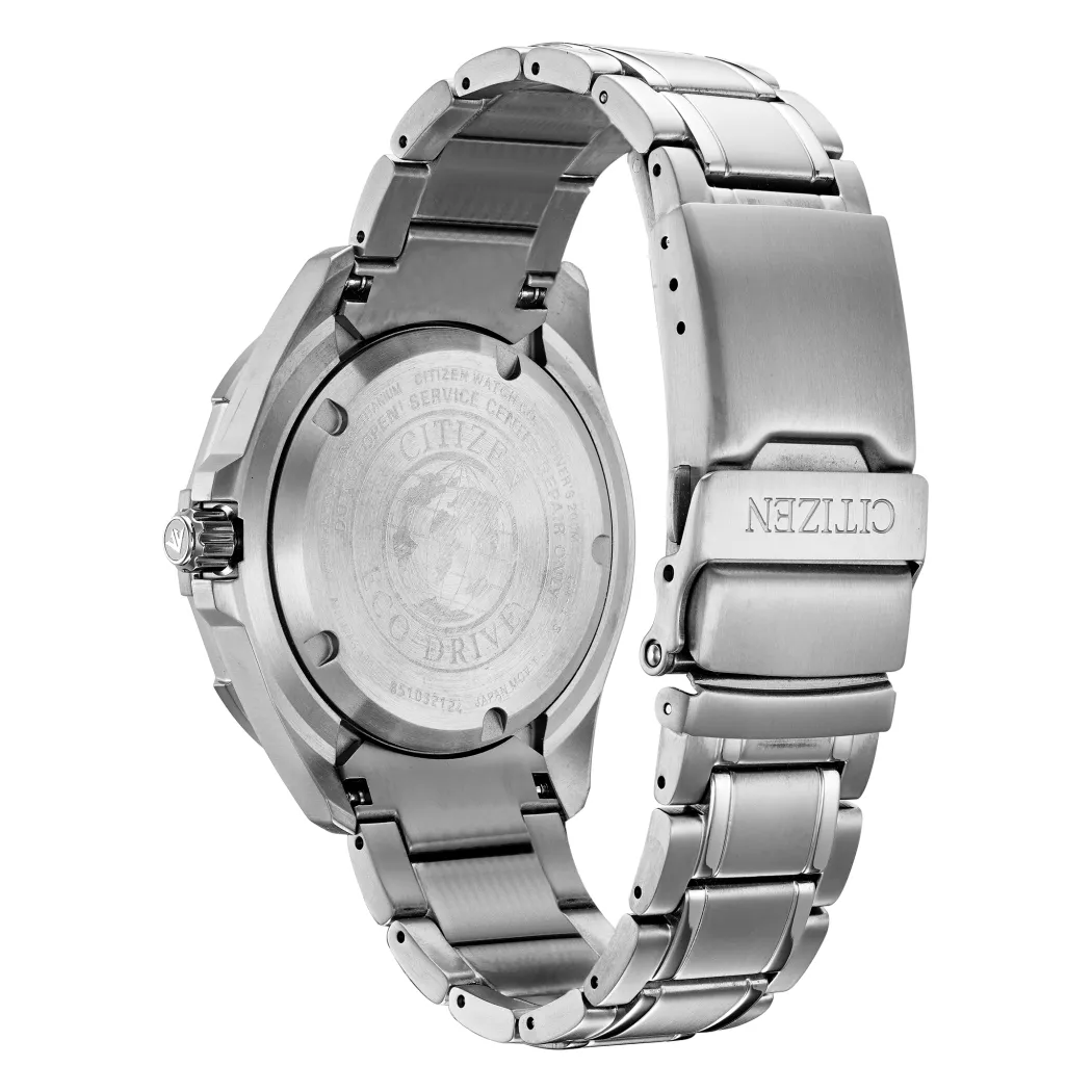 Citizen Promaster Diver Mens Eco Drive Super Titanium Rotating Bezel Watch