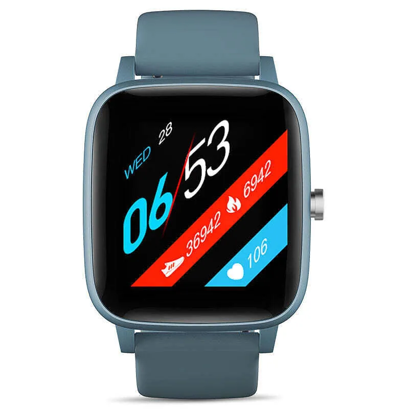 Color: BLUE - Ultima Heart Health Tracker Smart Watch With Many More Functions