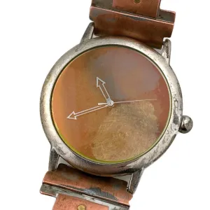 Copper & brass Watch, Multi Color Dial