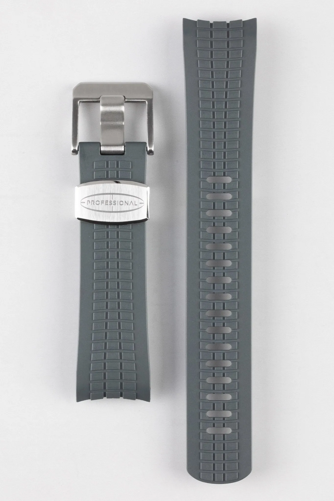 CRAFTER BLUE CB11 'Aquanaut' Rubber Watch Strap for Seiko SKX Series – GREY