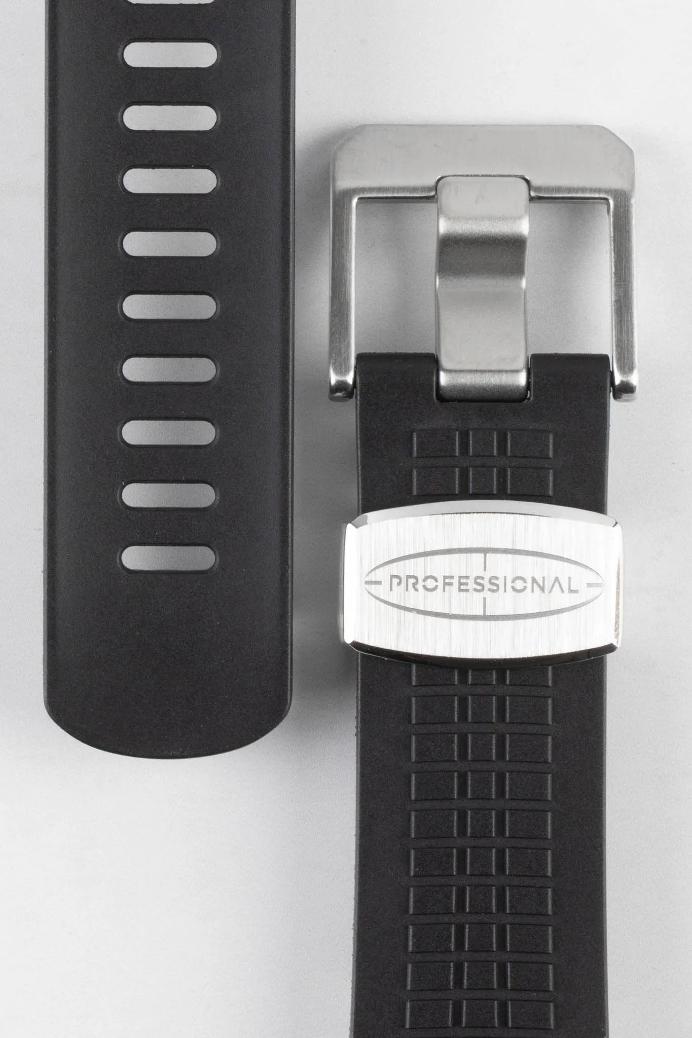 CRAFTER BLUE CB12 'Aquanaut' Rubber Watch Strap for Seiko Turtle – BLACK