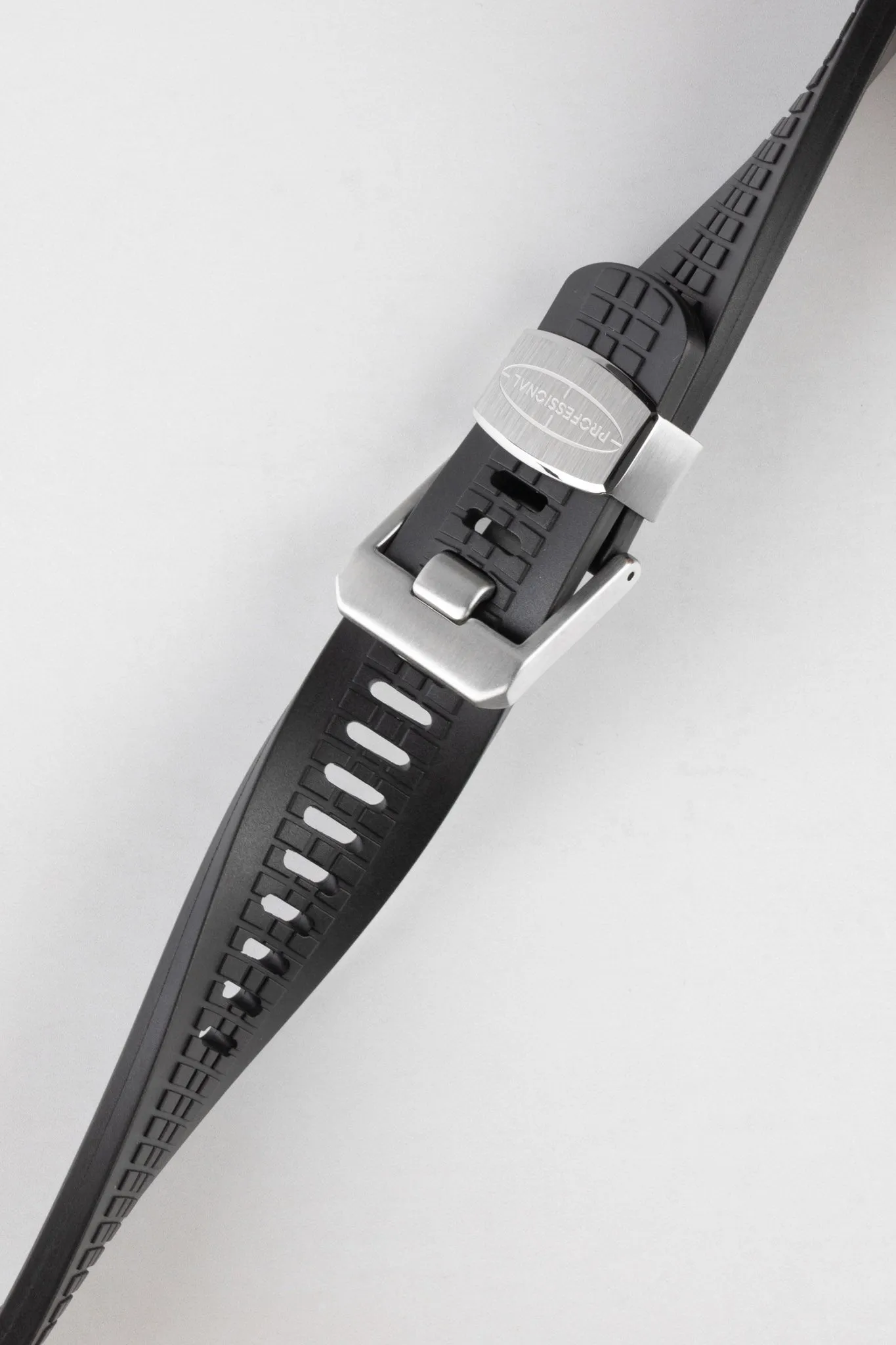 CRAFTER BLUE CB12 'Aquanaut' Rubber Watch Strap for Seiko Turtle – BLACK