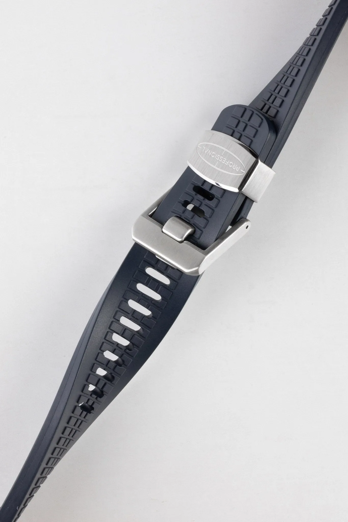 CRAFTER BLUE CB12 'Aquanaut' Rubber Watch Strap for Seiko Turtle – NAVY BLUE