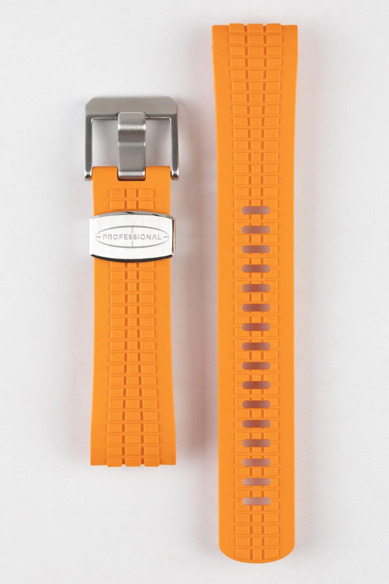 CRAFTER BLUE CB12 'Aquanaut' Rubber Watch Strap for Seiko Turtle – ORANGE