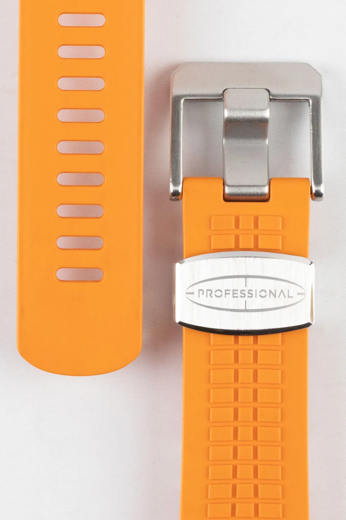 CRAFTER BLUE CB12 'Aquanaut' Rubber Watch Strap for Seiko Turtle – ORANGE