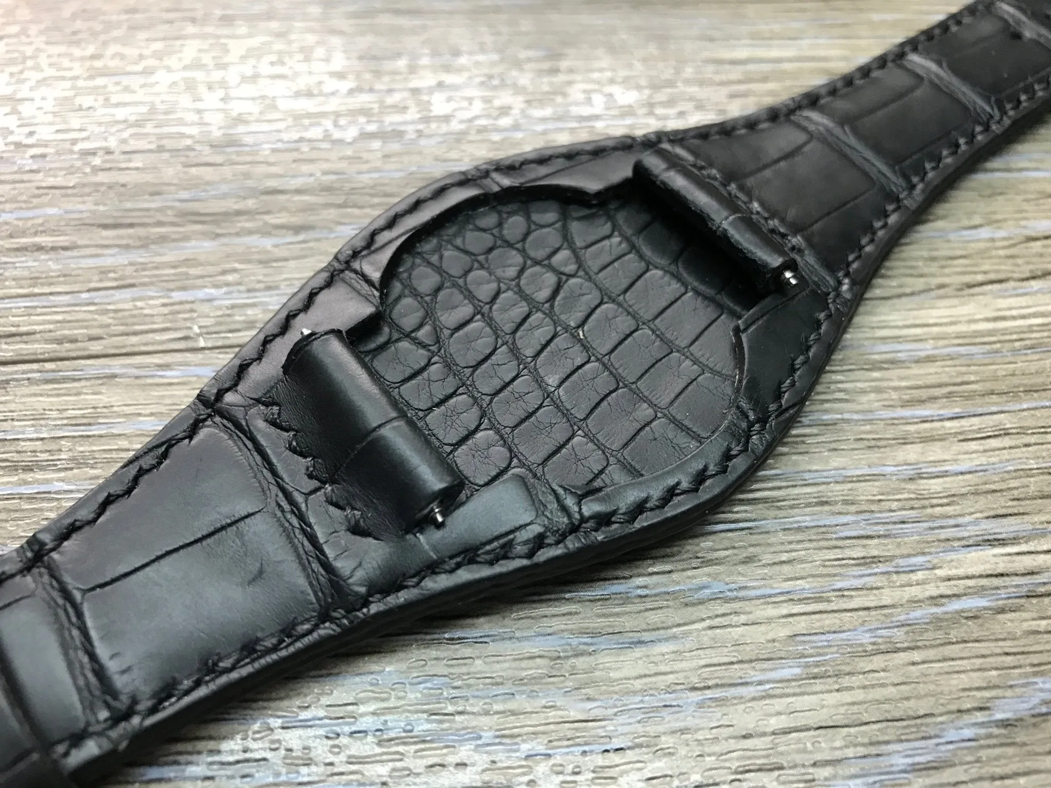 Customer Request - Leather Watch Straps 20mm, Alligator Watch Band, Leather Bund Strap 20mm, 19mm for Rolex, Gift Ideas, Mens Wrist Watchband, Mens Accessories