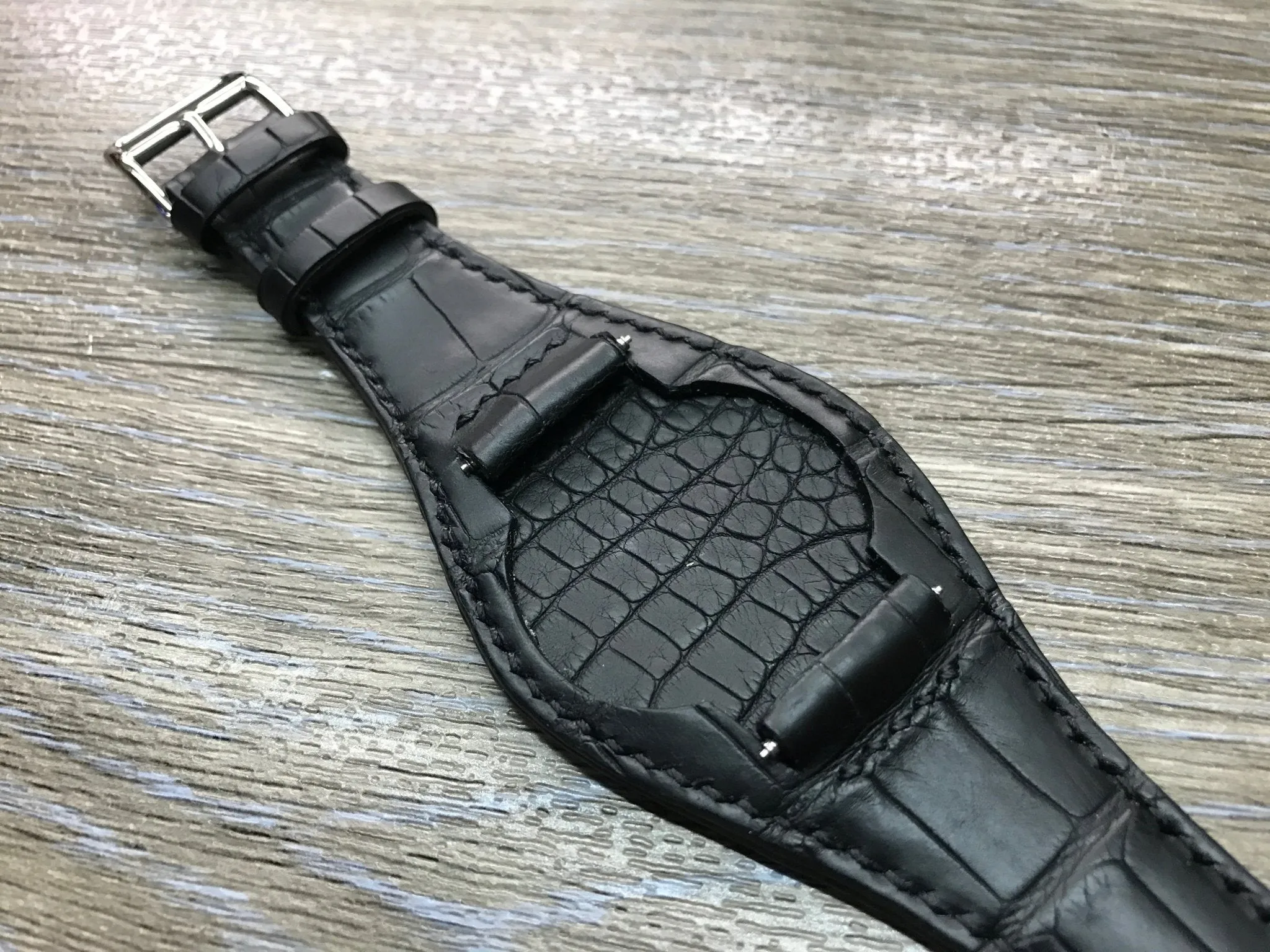 Customer Request - Leather Watch Straps 20mm, Alligator Watch Band, Leather Bund Strap 20mm, 19mm for Rolex, Gift Ideas, Mens Wrist Watchband, Mens Accessories