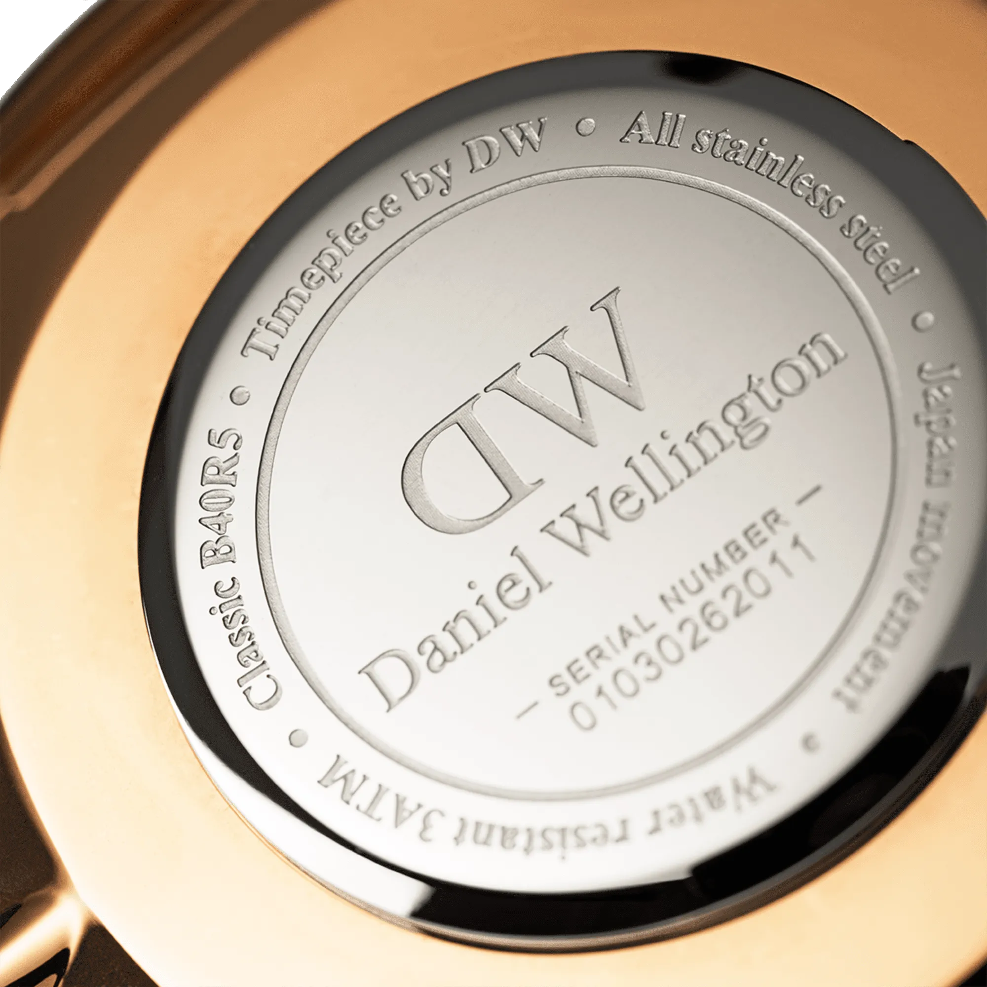 Daniel Wellington Classic 40 Bristol Rose Gold & Black Watch