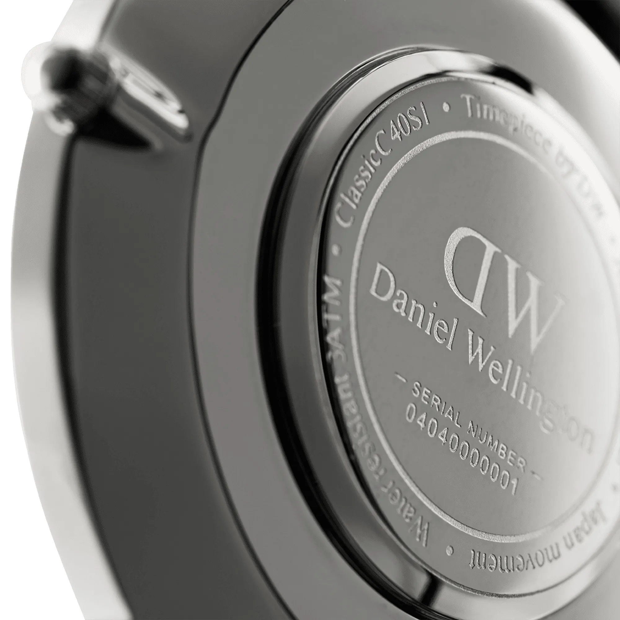 Daniel Wellington Classic 40 St Mawes Silver & White Watch