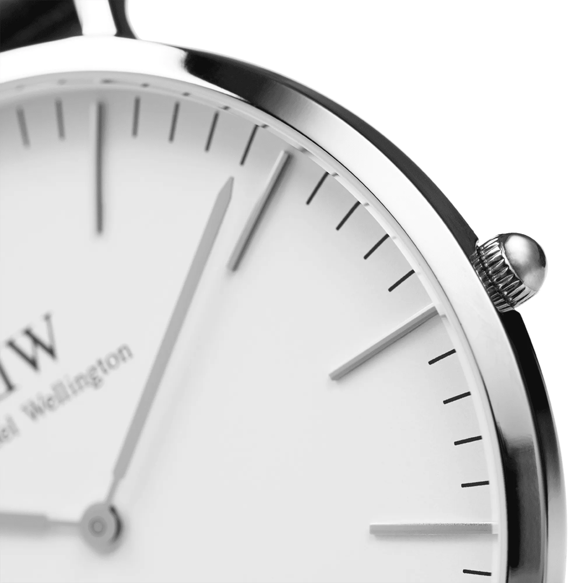 Daniel Wellington Classic 40 St Mawes Silver & White Watch